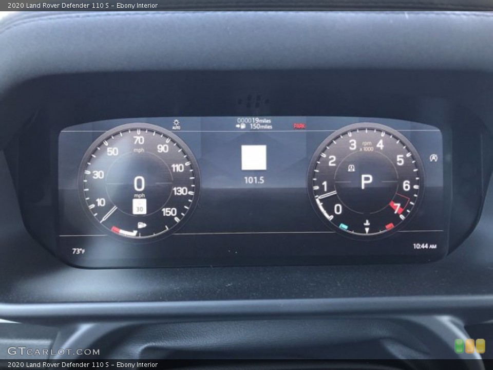 Ebony Interior Gauges for the 2020 Land Rover Defender 110 S #139755821