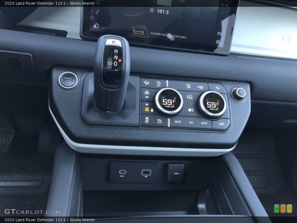 Ebony Interior Transmission for the 2020 Land Rover Defender 110 S #139755872