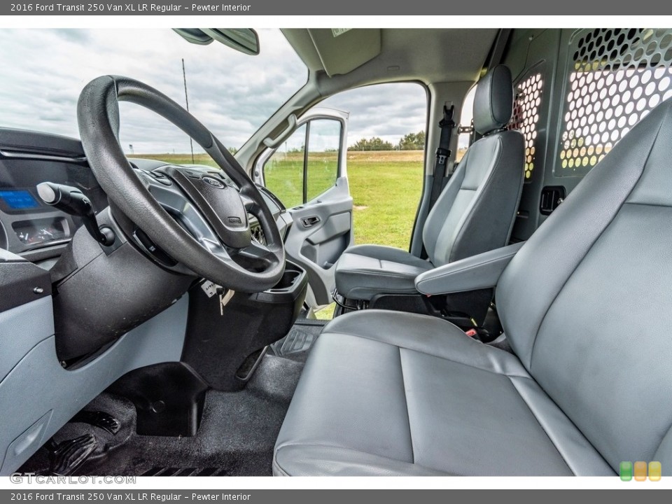 Pewter Interior Front Seat for the 2016 Ford Transit 250 Van XL LR Regular #139758166