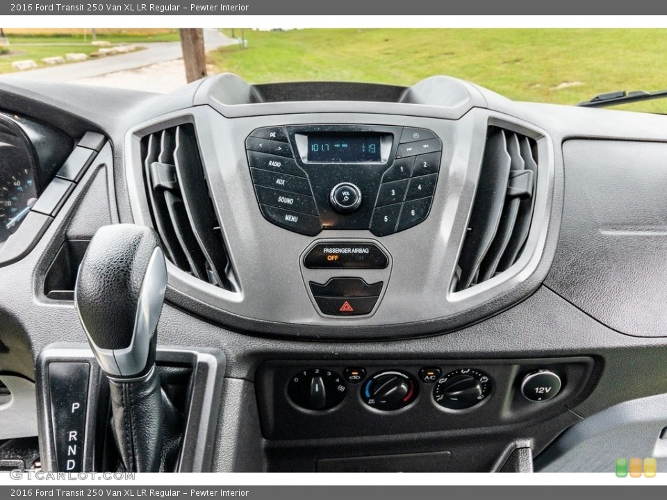 Pewter Interior Controls for the 2016 Ford Transit 250 Van XL LR Regular #139758397