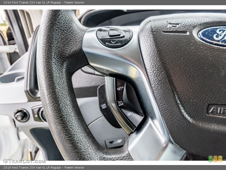Pewter Interior Steering Wheel for the 2016 Ford Transit 250 Van XL LR Regular #139758433