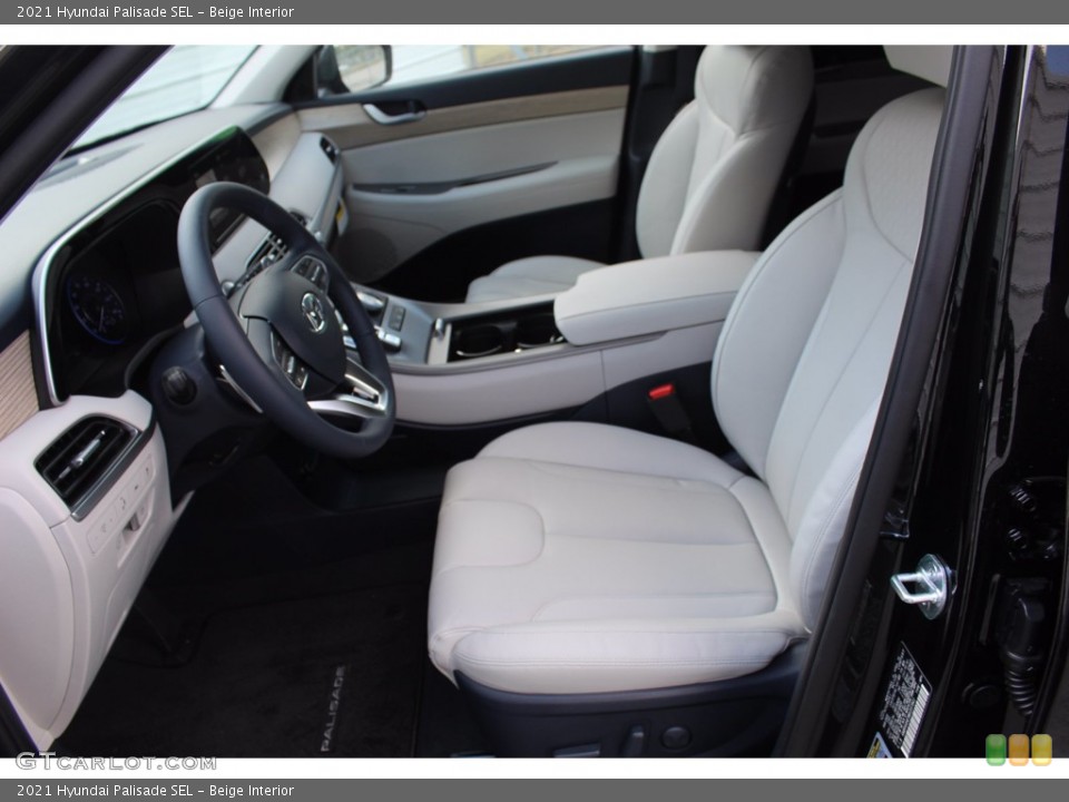 Beige Interior Photo for the 2021 Hyundai Palisade SEL #139759840