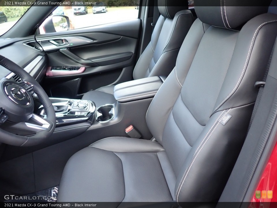 Black Interior Photo for the 2021 Mazda CX-9 Grand Touring AWD #139761094