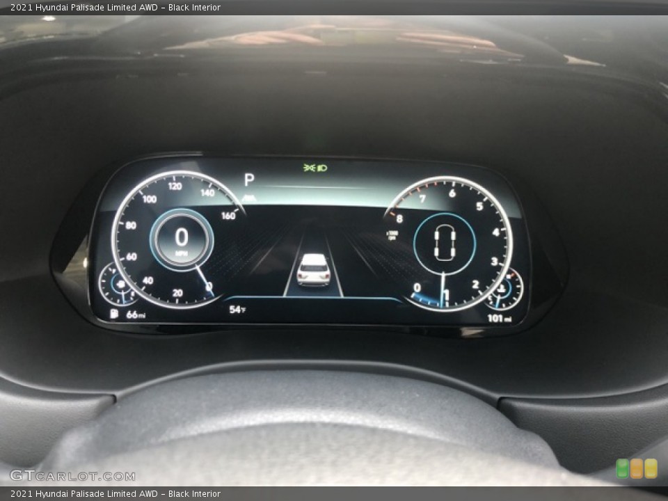 Black Interior Gauges for the 2021 Hyundai Palisade Limited AWD #139761487