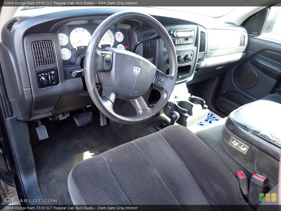 Dark Slate Gray Interior Photo for the 2004 Dodge Ram 3500 SLT Regular Cab 4x4 Dually #139762258
