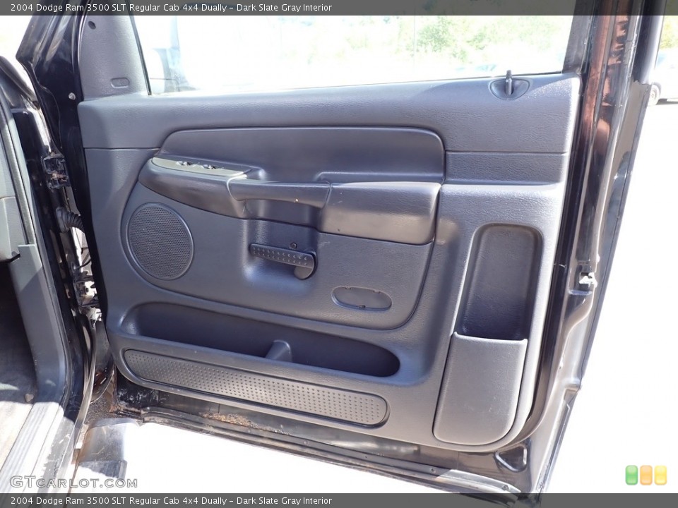 Dark Slate Gray Interior Door Panel for the 2004 Dodge Ram 3500 SLT Regular Cab 4x4 Dually #139762285