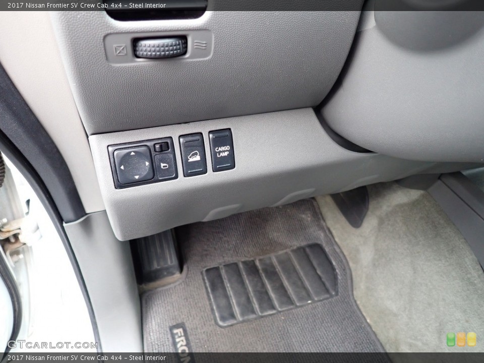 Steel Interior Controls for the 2017 Nissan Frontier SV Crew Cab 4x4 #139764415