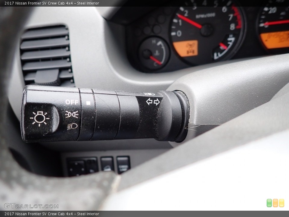 Steel Interior Controls for the 2017 Nissan Frontier SV Crew Cab 4x4 #139764475