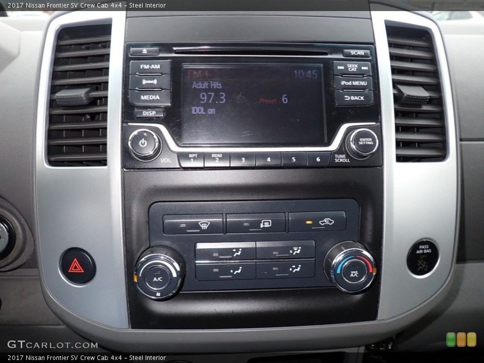 Steel Interior Controls for the 2017 Nissan Frontier SV Crew Cab 4x4 #139764568