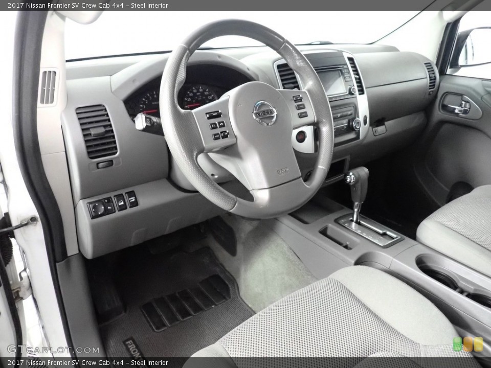 Steel Interior Photo for the 2017 Nissan Frontier SV Crew Cab 4x4 #139764637