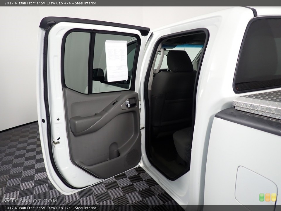 Steel Interior Door Panel for the 2017 Nissan Frontier SV Crew Cab 4x4 #139764691