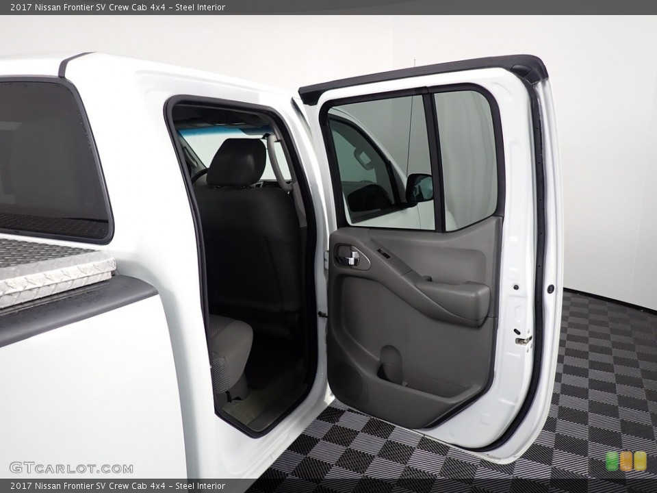 Steel Interior Door Panel for the 2017 Nissan Frontier SV Crew Cab 4x4 #139764763