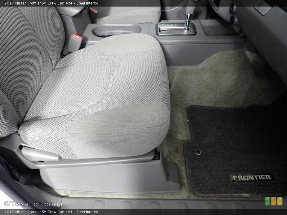 Steel Interior Front Seat for the 2017 Nissan Frontier SV Crew Cab 4x4 #139764829