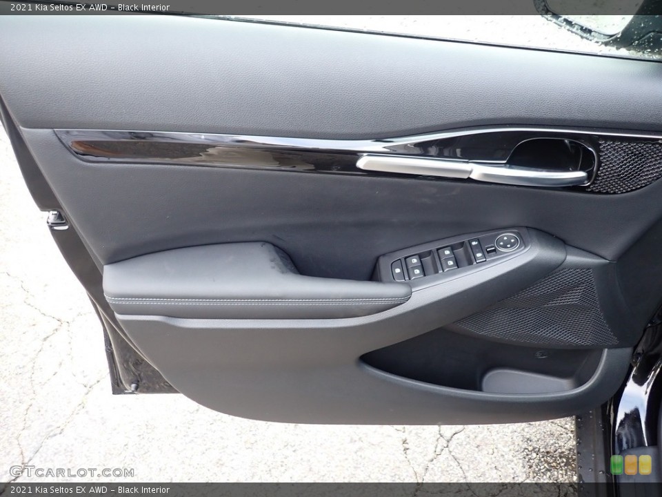 Black Interior Door Panel for the 2021 Kia Seltos EX AWD #139766935