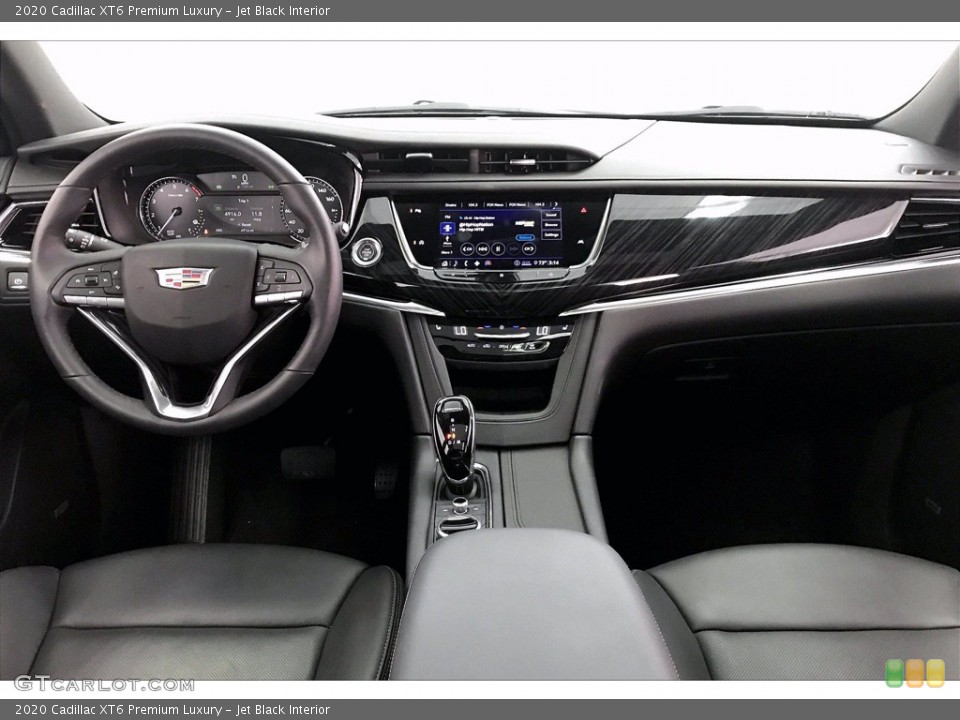 Jet Black Interior Dashboard for the 2020 Cadillac XT6 Premium Luxury #139770334