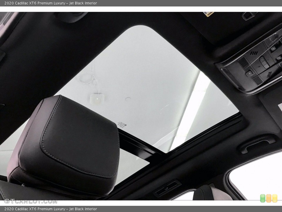 Jet Black Interior Sunroof for the 2020 Cadillac XT6 Premium Luxury #139770559