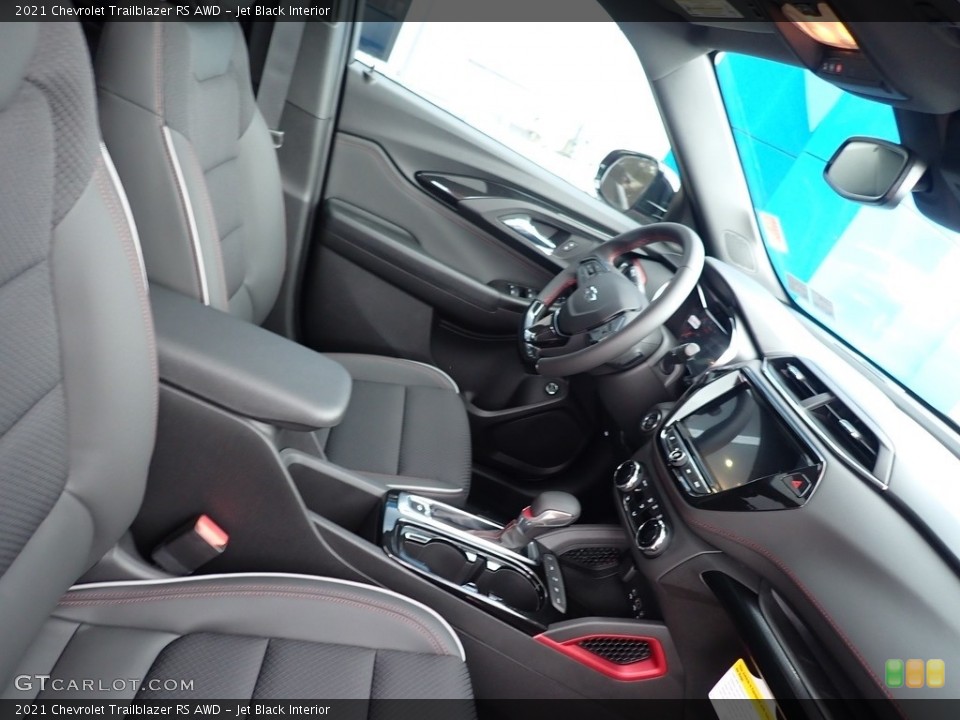 Jet Black Interior Photo for the 2021 Chevrolet Trailblazer RS AWD #139772619