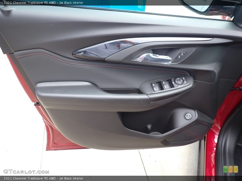 Jet Black Interior Door Panel for the 2021 Chevrolet Trailblazer RS AWD #139772698
