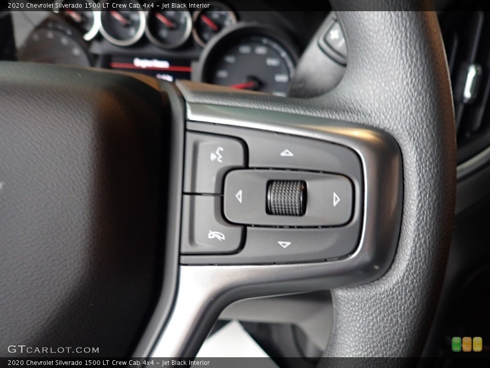 Jet Black Interior Steering Wheel for the 2020 Chevrolet Silverado 1500 LT Crew Cab 4x4 #139772983
