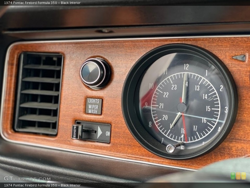 Black Interior Gauges for the 1974 Pontiac Firebird Formula 350 #139775649