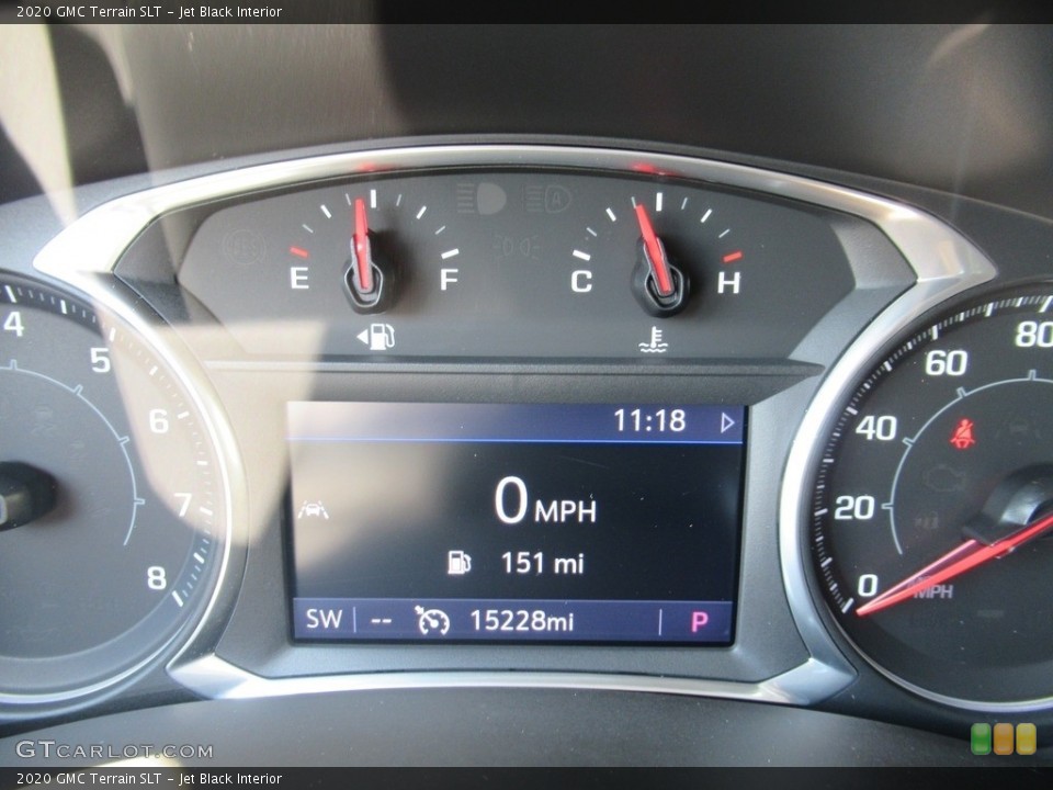 Jet Black Interior Gauges for the 2020 GMC Terrain SLT #139777647