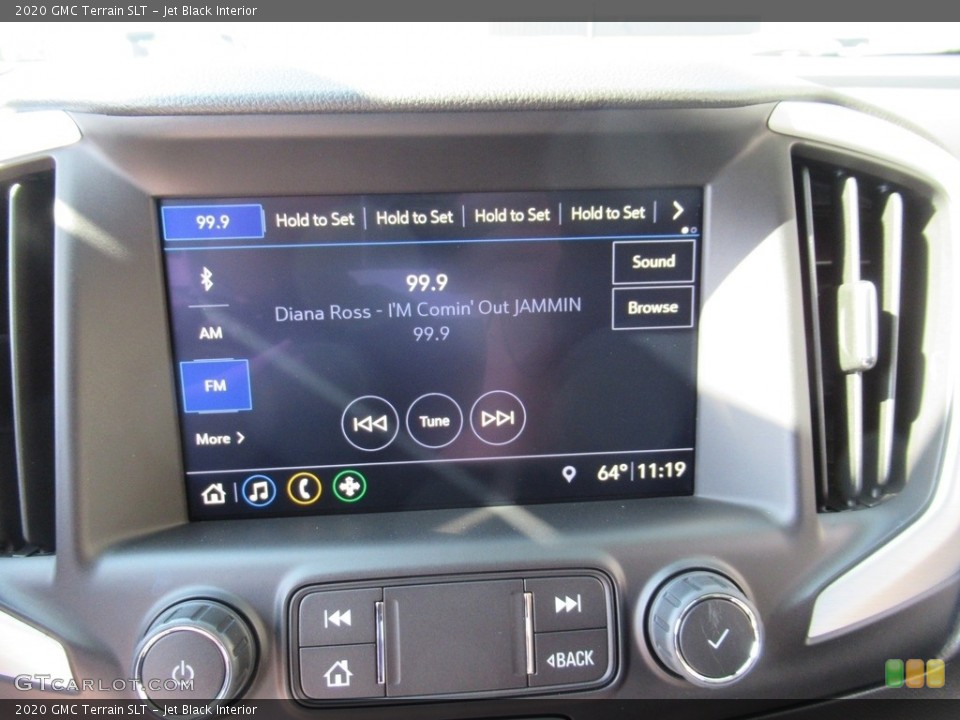Jet Black Interior Controls for the 2020 GMC Terrain SLT #139777674
