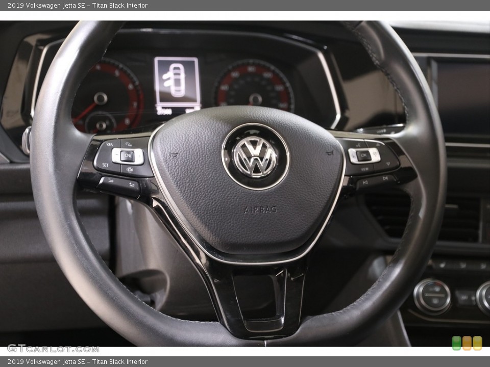 Titan Black Interior Steering Wheel for the 2019 Volkswagen Jetta SE #139779387