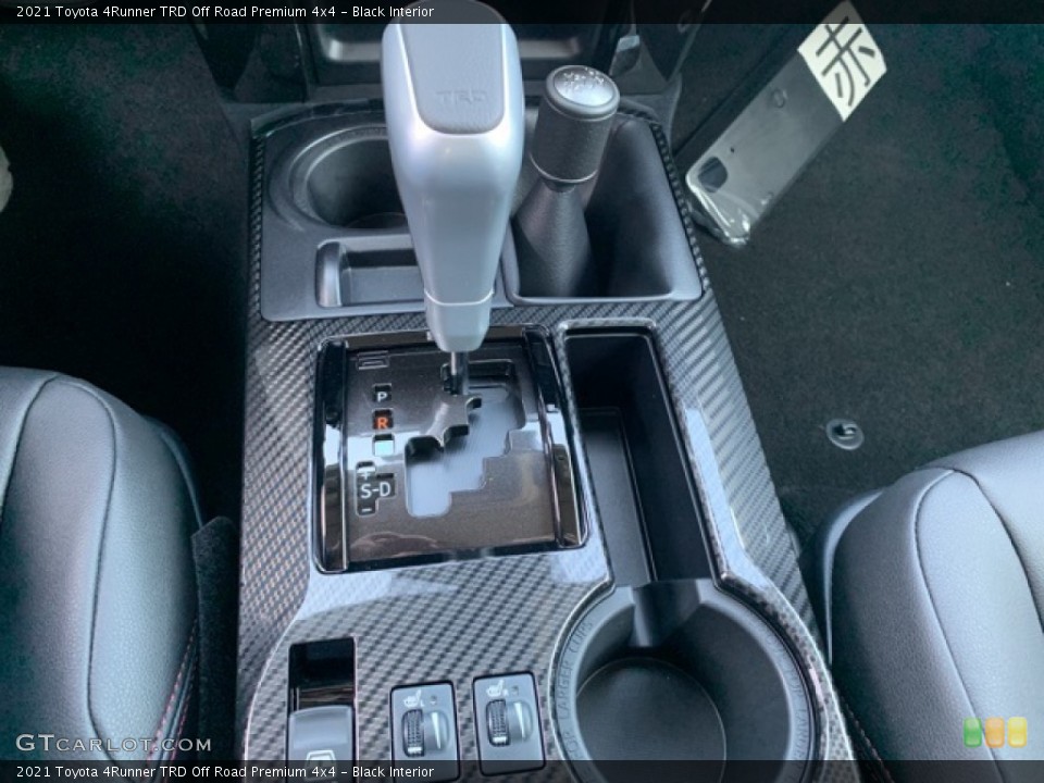 Black Interior Transmission for the 2021 Toyota 4Runner TRD Off Road Premium 4x4 #139779894