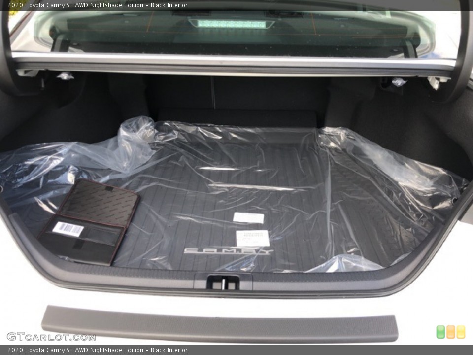 Black Interior Trunk for the 2020 Toyota Camry SE AWD Nightshade Edition #139781715