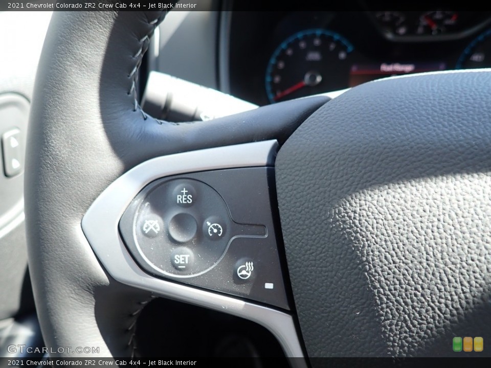 Jet Black Interior Steering Wheel for the 2021 Chevrolet Colorado ZR2 Crew Cab 4x4 #139783356