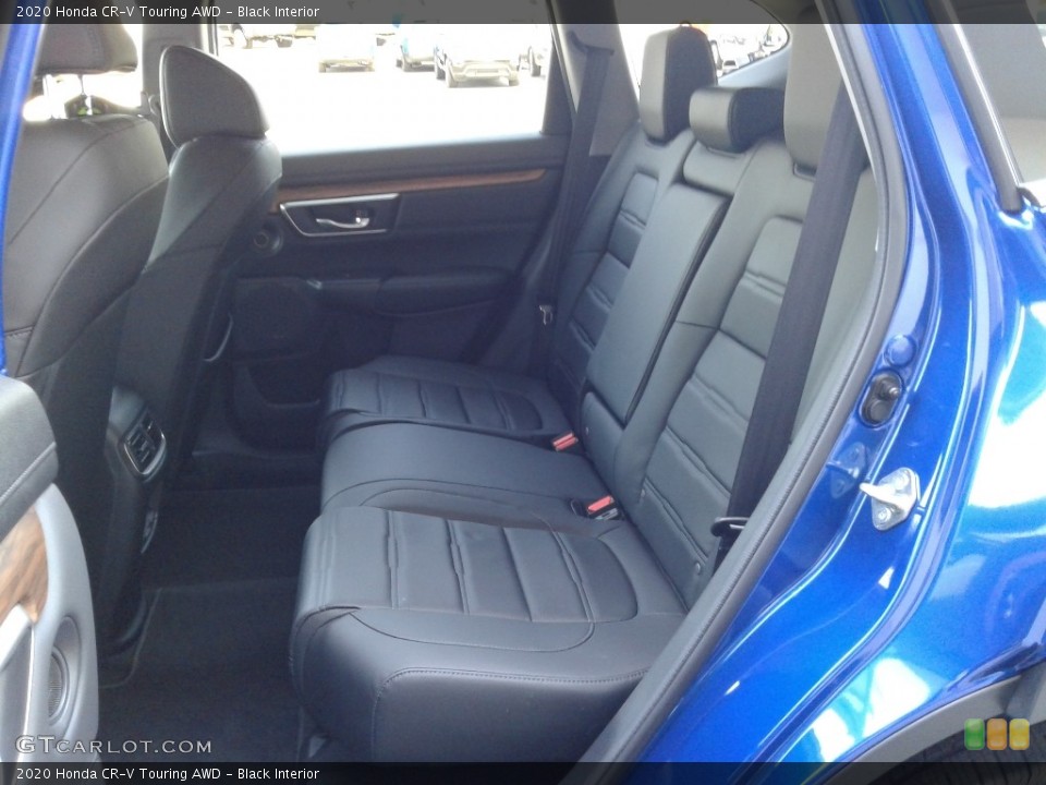 Black Interior Rear Seat for the 2020 Honda CR-V Touring AWD #139784190