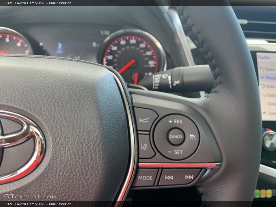 Black Interior Steering Wheel for the 2020 Toyota Camry XSE #139784985
