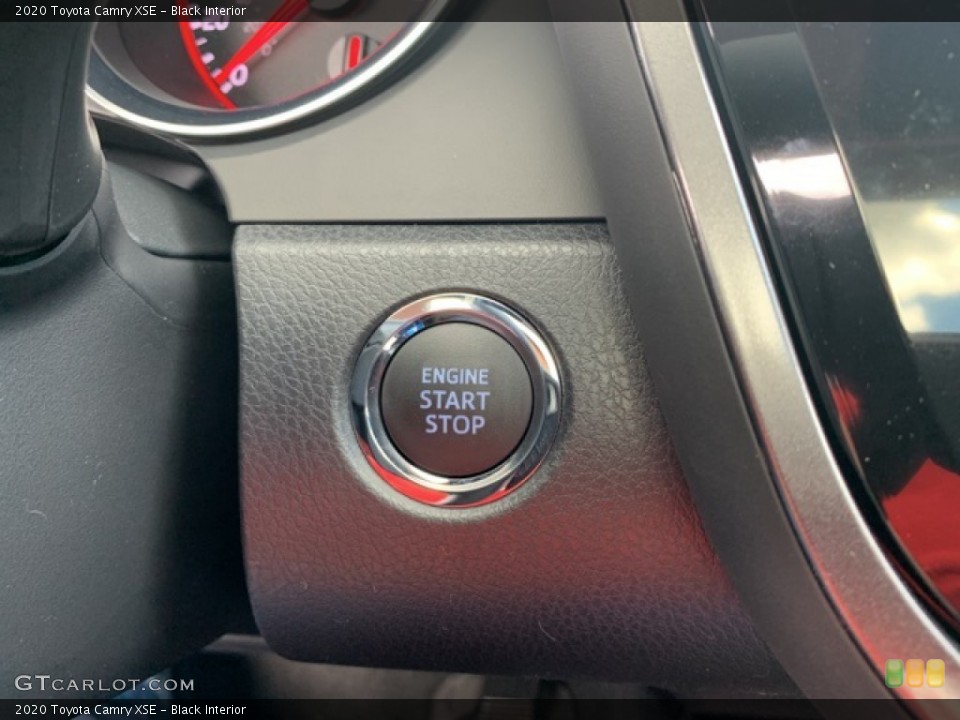 Black Interior Controls for the 2020 Toyota Camry XSE #139785006