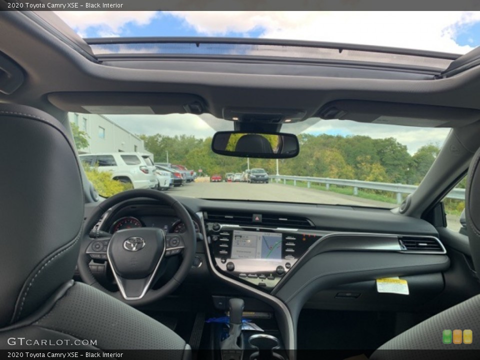 Black Interior Sunroof for the 2020 Toyota Camry XSE #139785273