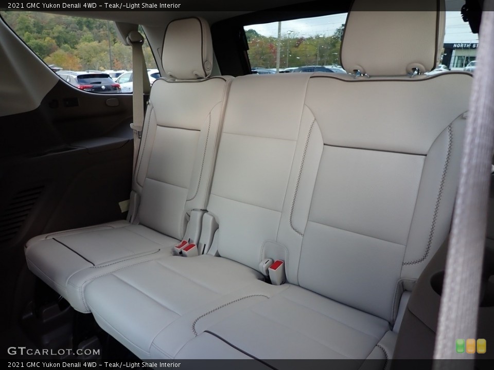 Teak/­Light Shale Interior Rear Seat for the 2021 GMC Yukon Denali 4WD #139789438