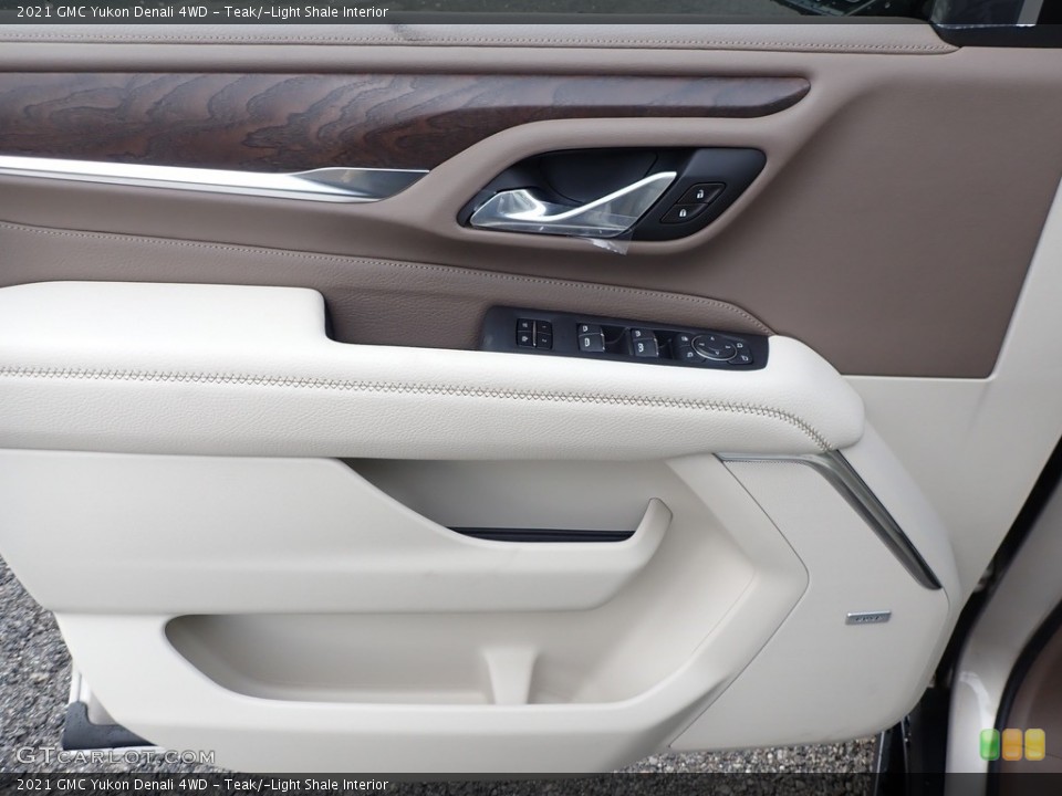 Teak/­Light Shale Interior Door Panel for the 2021 GMC Yukon Denali 4WD #139789495