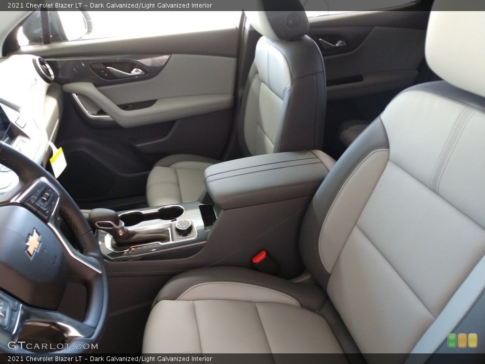 Dark Galvanized/Light Galvanized 2021 Chevrolet Blazer Interiors