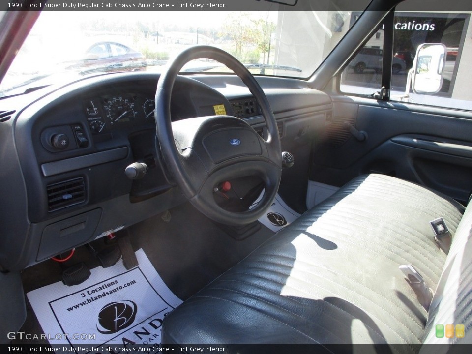 Flint Grey 1993 Ford F Super Duty Interiors