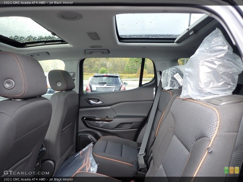 Jet Black Interior Rear Seat for the 2021 GMC Acadia AT4 AWD #139791491