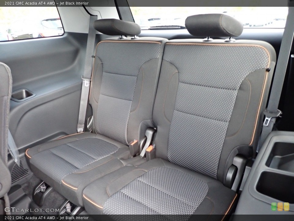 Jet Black Interior Rear Seat for the 2021 GMC Acadia AT4 AWD #139791517