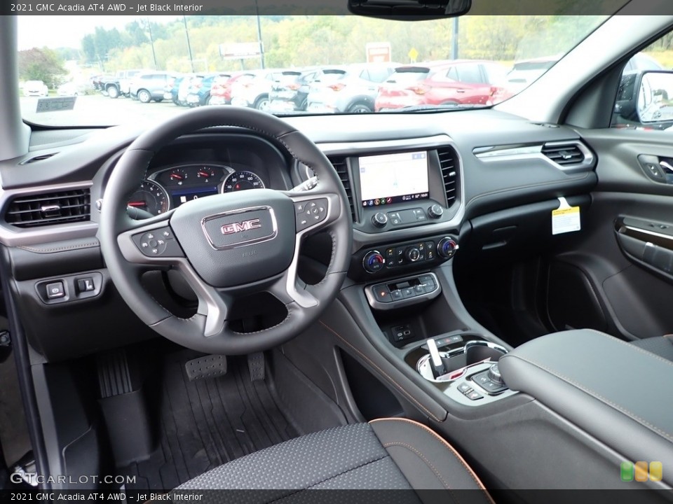 Jet Black Interior Photo for the 2021 GMC Acadia AT4 AWD #139791544