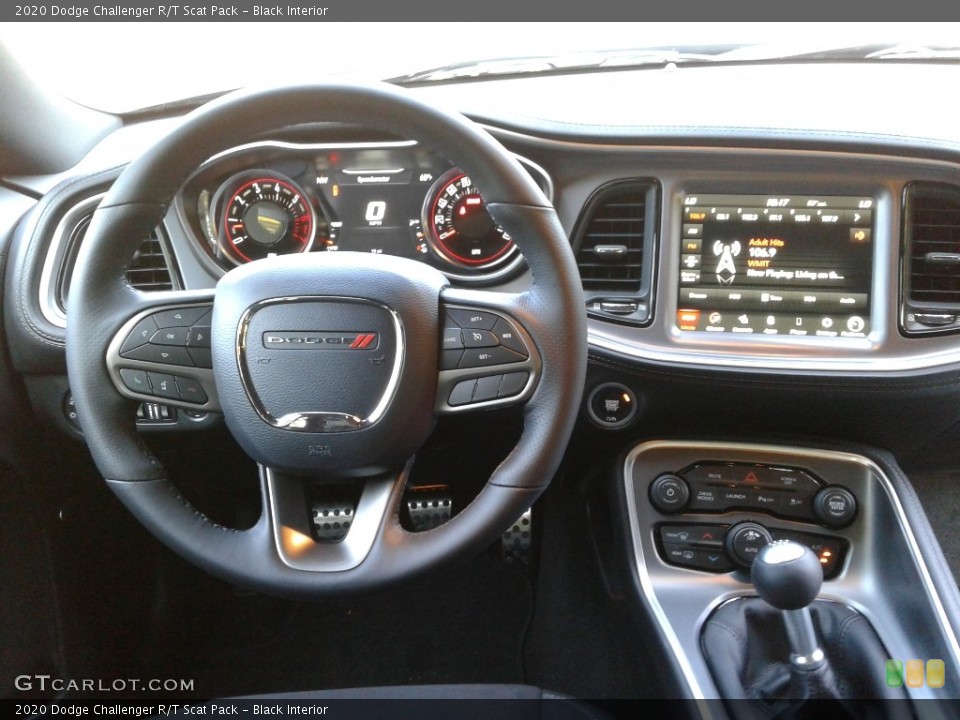 Black Interior Dashboard for the 2020 Dodge Challenger R/T Scat Pack #139791577