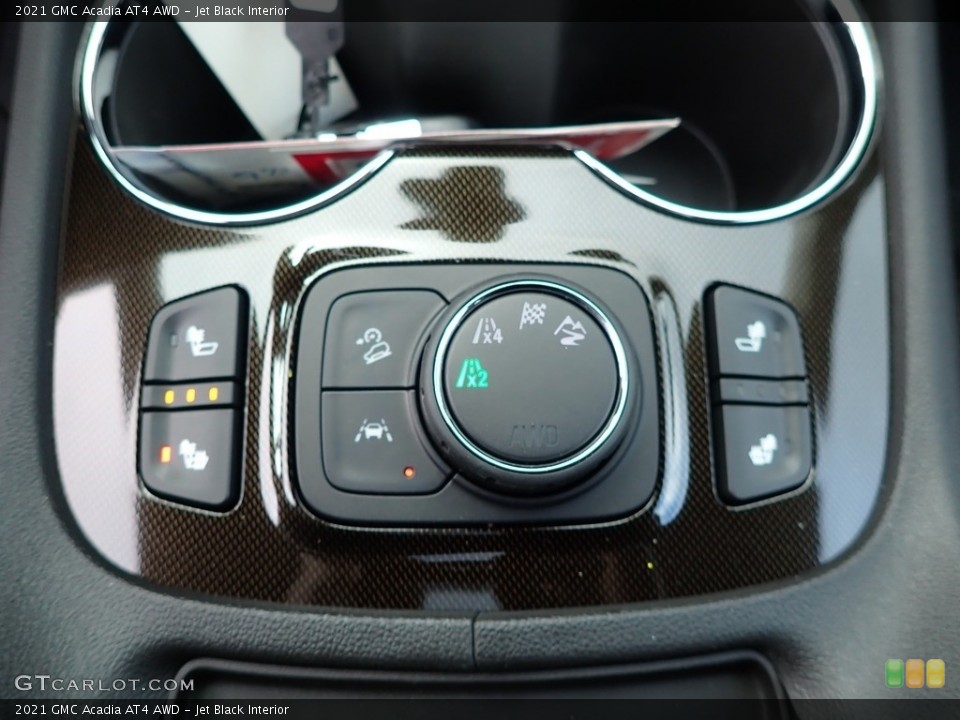 Jet Black Interior Controls for the 2021 GMC Acadia AT4 AWD #139791597