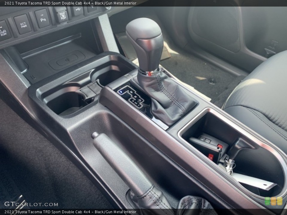 Black/Gun Metal Interior Transmission for the 2021 Toyota Tacoma TRD Sport Double Cab 4x4 #139792728