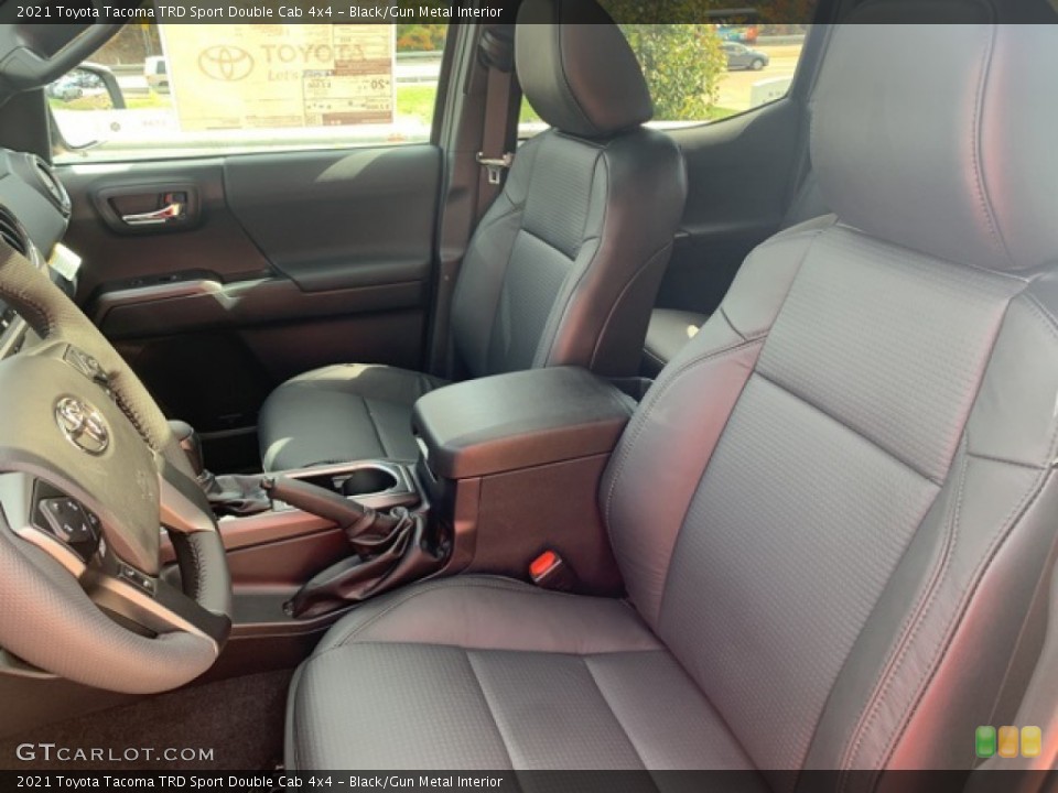 Black/Gun Metal 2021 Toyota Tacoma Interiors