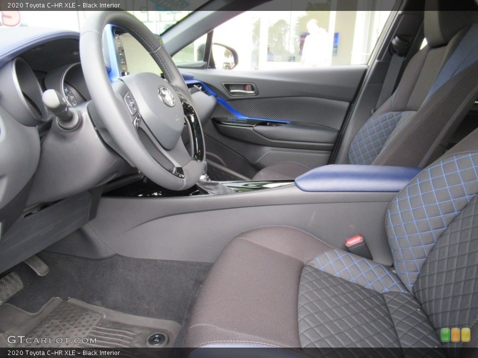 Black Interior Front Seat for the 2020 Toyota C-HR XLE #139794859
