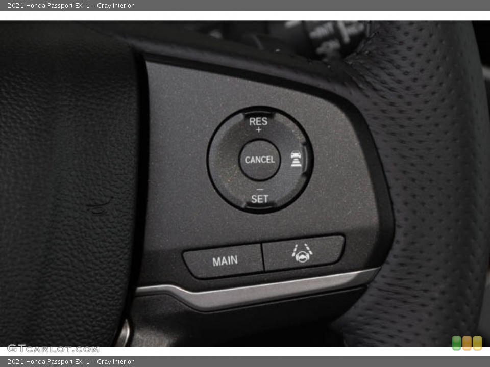 Gray Interior Steering Wheel for the 2021 Honda Passport EX-L #139795099