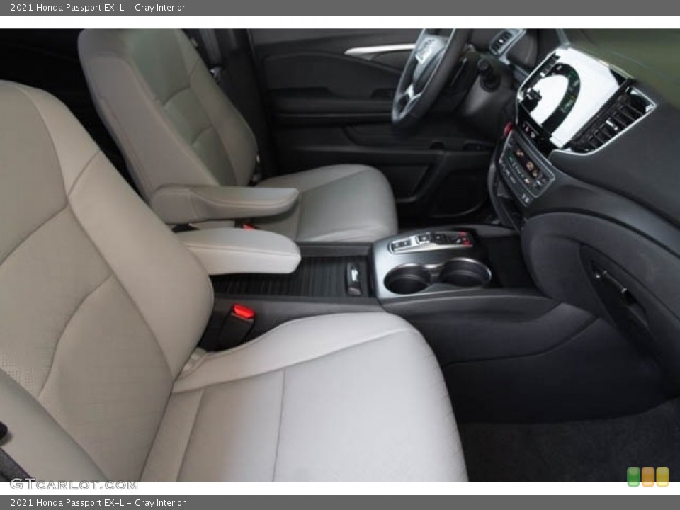 Gray Interior Front Seat for the 2021 Honda Passport EX-L #139795321