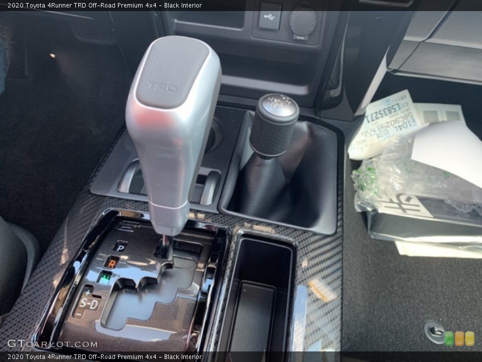 Black Interior Transmission for the 2020 Toyota 4Runner TRD Off-Road Premium 4x4 #139795729