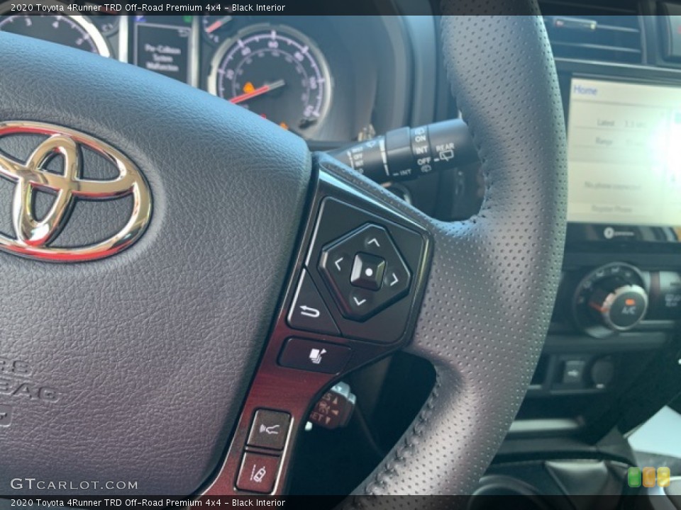 Black Interior Steering Wheel for the 2020 Toyota 4Runner TRD Off-Road Premium 4x4 #139795813